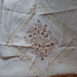 Copriletto Cotone Beige - Matrimoniale