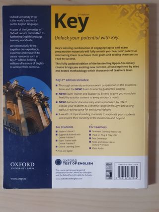 Key to Bachillerato 1. Student's Book. 2 Edition