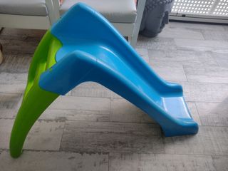 Tobogán infantil - Azul y Verde