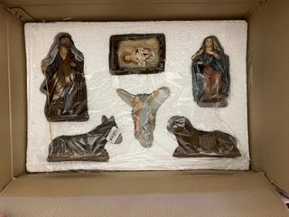 Pesebre Navidad 6 figuras Vintages precintadas