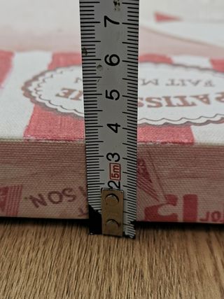 Cuadro bici vintage rosa Medidas 55 x 40 x 3