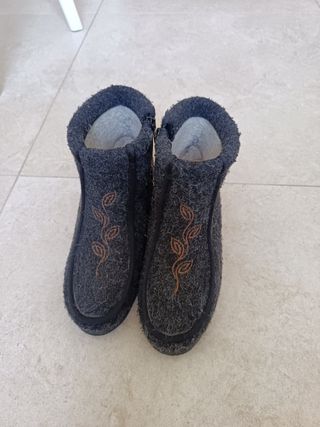 Pantofole invernali - grigio