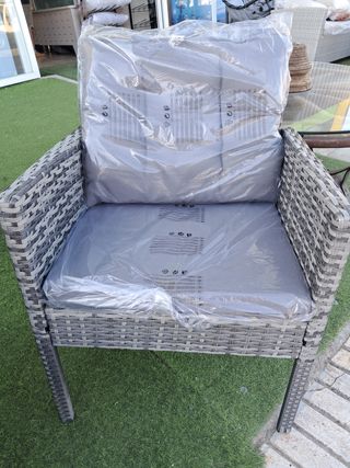 Conjunto jardín gris - 7 piezas