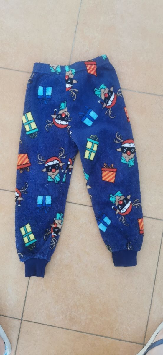 Pantalón pijama Navidad niño 3-4 años