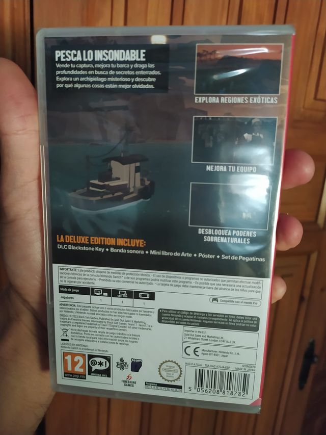 Esp nuevo Dredge Deluxe Edition Nintendo Switch