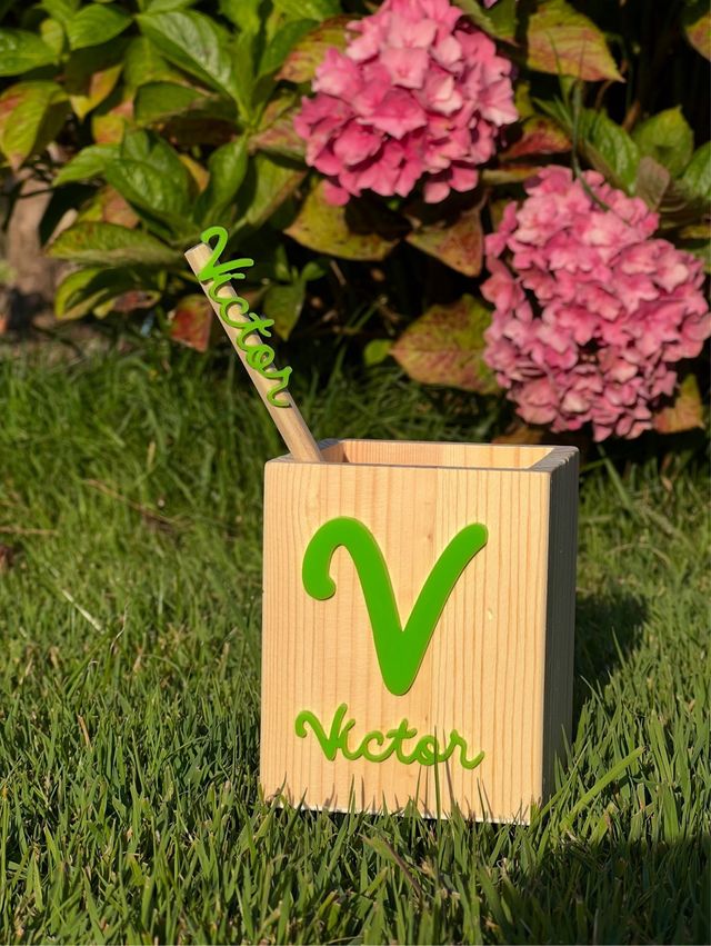 Porta lapices personalizado Con nombre