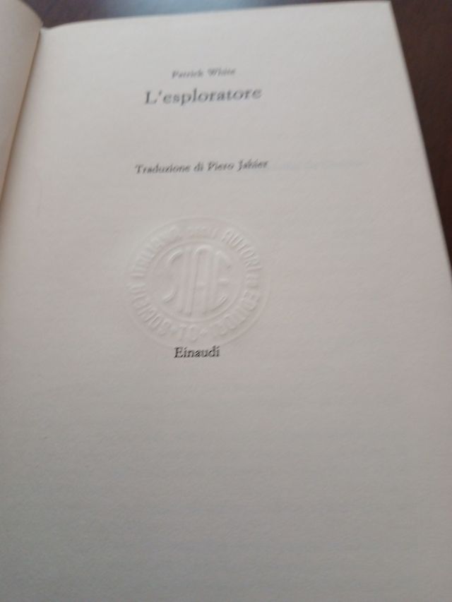 L'esploratore di Patrick White 