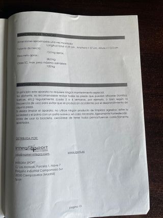 Bicicleta estática fitness