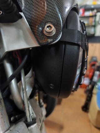 Faro LED Moto 7" 