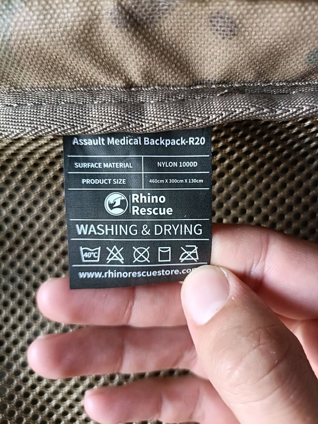 Mochila Médica Rhino Rescue Multicam