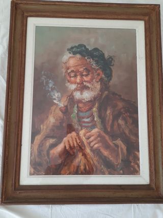 Quadro dipinto a mano - Marinaio
