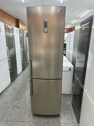 Nevera LG acero inoxidable