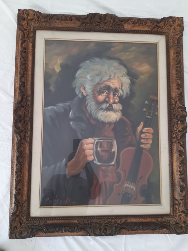 Dipinto olio su tela - Celori