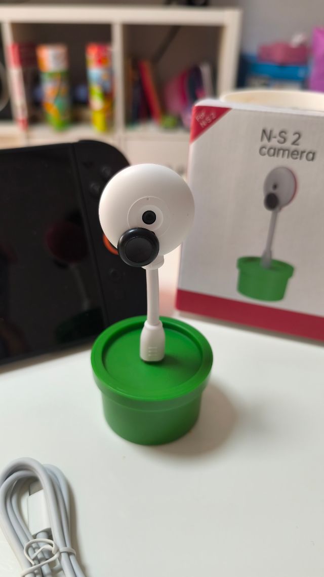 Cámara Nintendo Switch 2 nueva