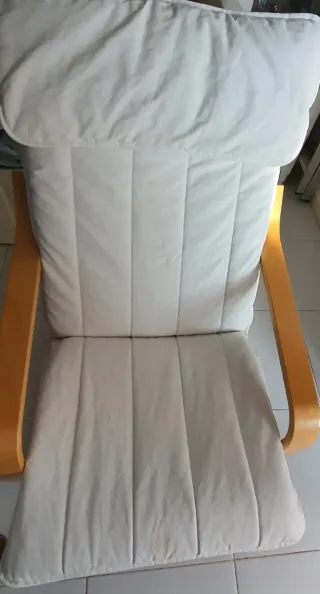 Sillón y Reposapies Poang Ikea