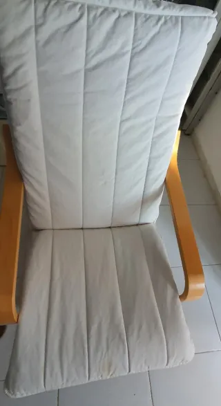 Sillón y Reposapies Poang Ikea