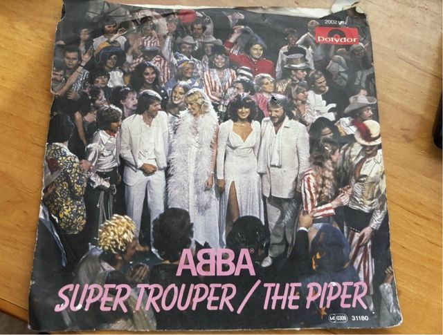 Single vinilo Abba - Super Trouper