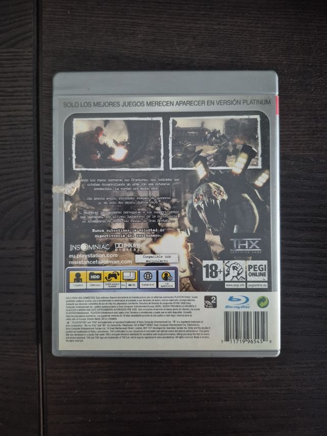 Resistenza: Caduta dell'Uomo - PS3 Platinum ESP 🇪🇸