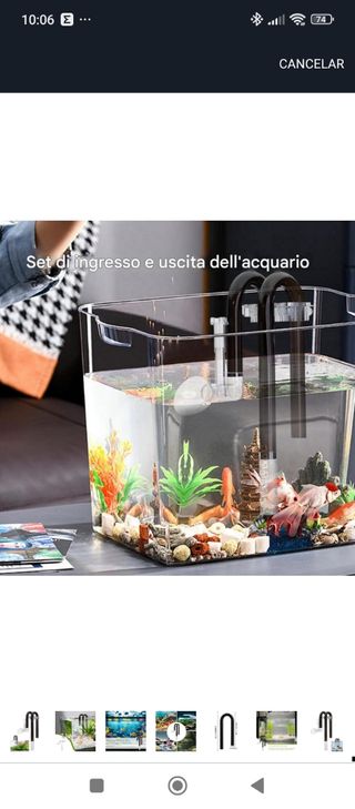 Filtro pecera interno doble