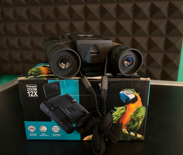 Binocolo Digitale 12x32 con Zoom 12x