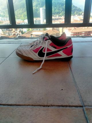 Zapatillas Nike Fútbol Sala Rosa