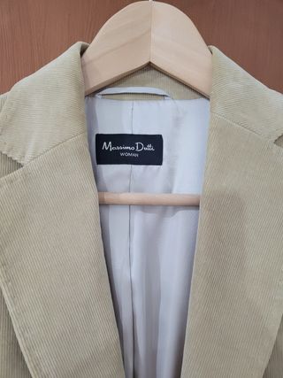 Americana Massimo Dutti beige