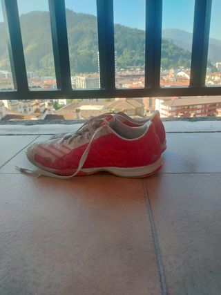 Zapatillas SALA rojas fútbol sala
