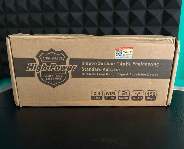 Adattatore WiFi High-Power 14dBi