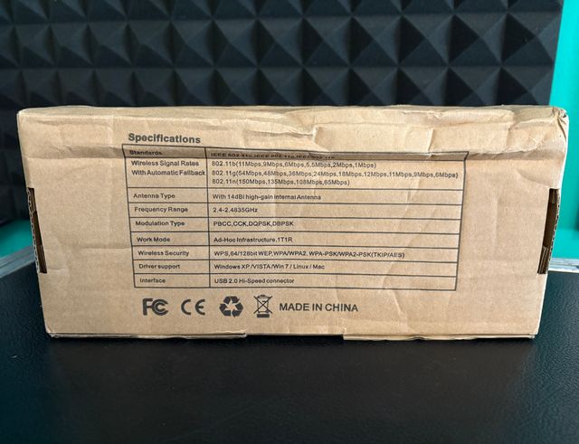 Adattatore WiFi High-Power 14dBi