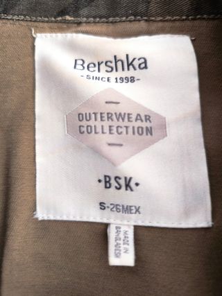 Chaqueta militar Bershka talla S