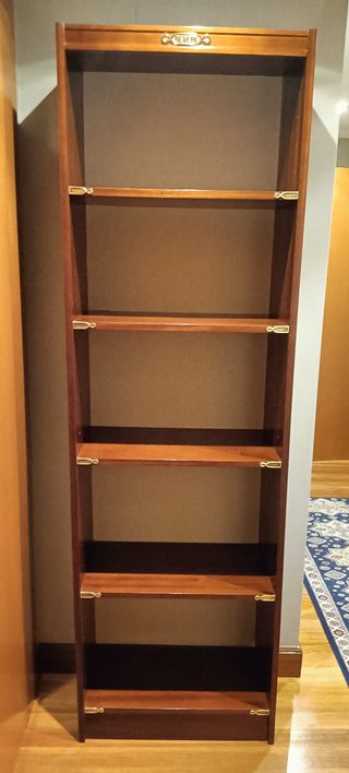 Estantería madera - Librería marrón