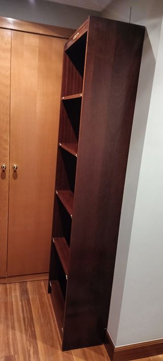 Estantería madera - Librería marrón