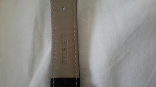 Dos Relojes de Hombre Piel Negro Plata