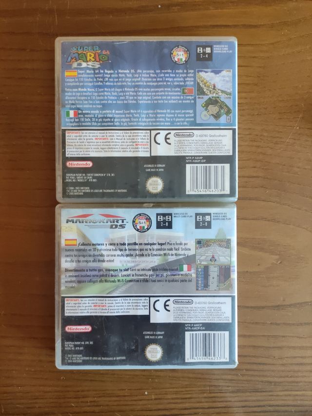 Nintendo DS: Mario Kart DS + Super Mario 64 DS
