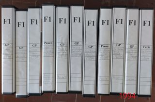 VHS F1 GP 1994 - 11 Casetes