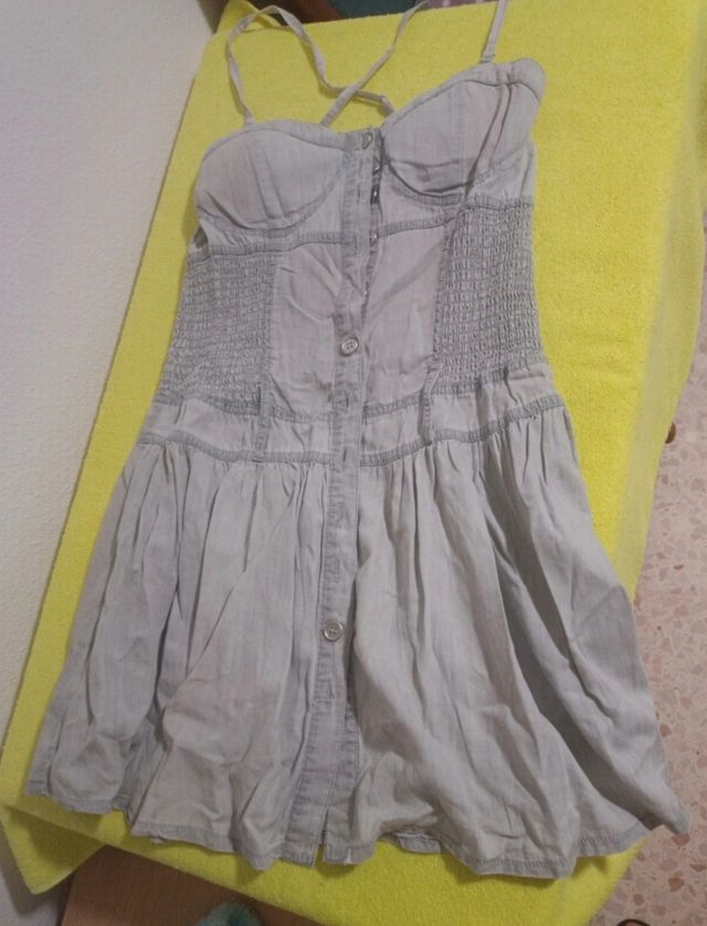 Vestido vaquero - botones delanteros