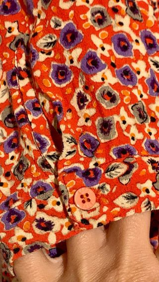 Vestido Zara estampado flores