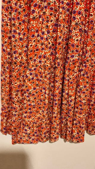 Vestido Zara estampado flores