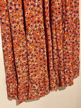 Vestido Zara estampado flores