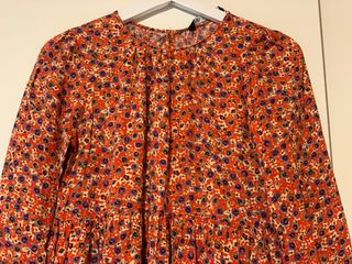 Vestido Zara estampado flores