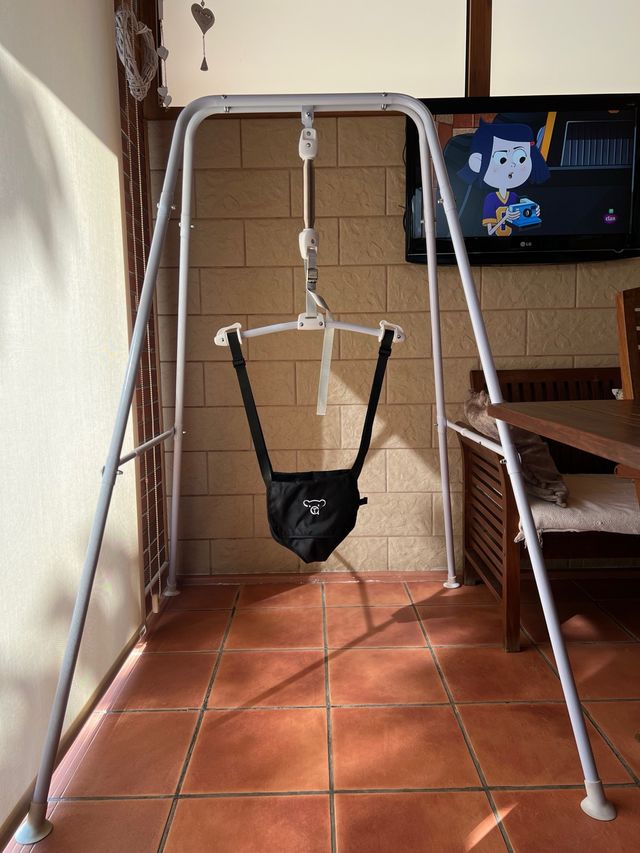 Saltador y columpio bebé 2 en 1