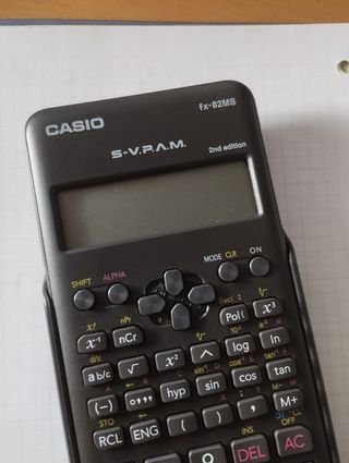 Calculadora CASIO fx-82MS 2nd Edition
