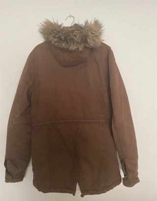 Chaquetón marrón invierno