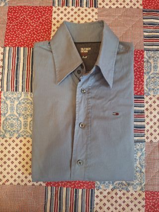 Camisa Tommy Hilfiger Azul Talla S