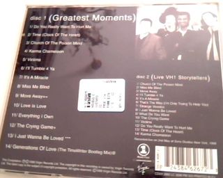 Greatest Moments - Culture Club CD
