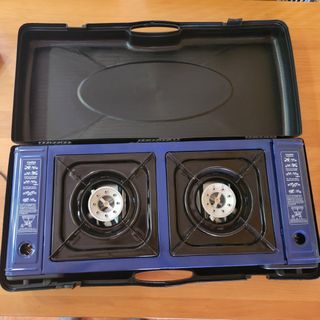 Cocina de camping doble hornalla KGC-208