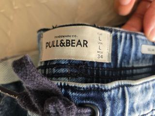 Shorts Pull&Bear - Azul - Talla L