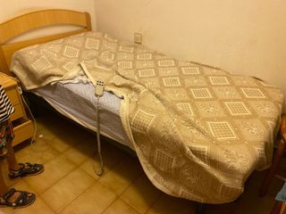 Cama articulada 80cm beige