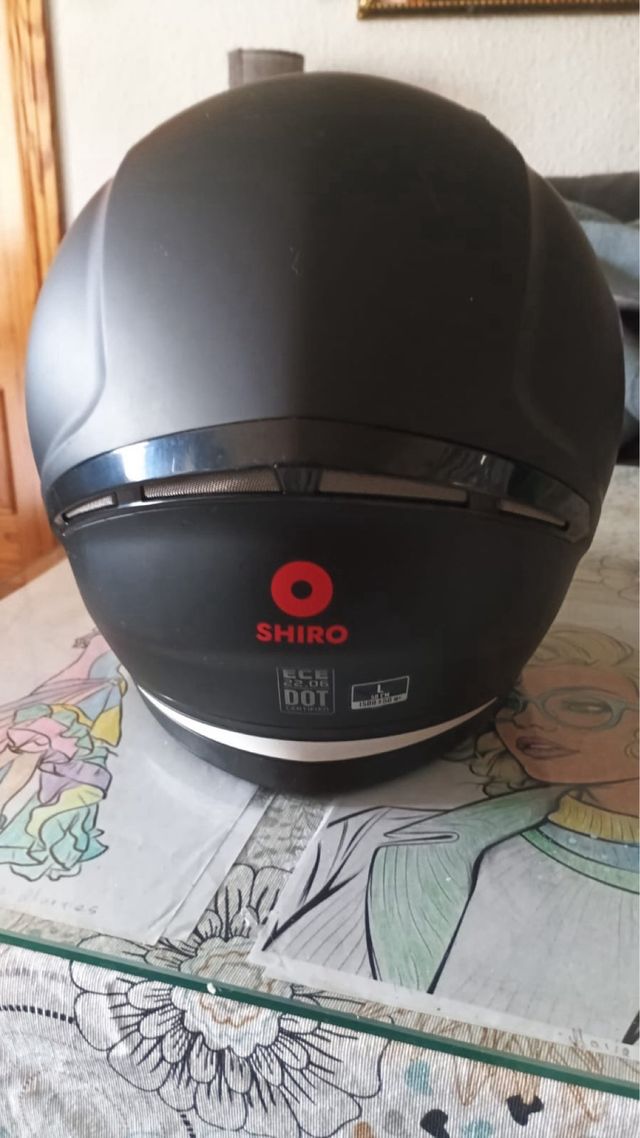 Casco Shiro SH701 Negro Mate