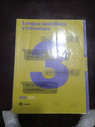 Lengua castellana 3° Eso